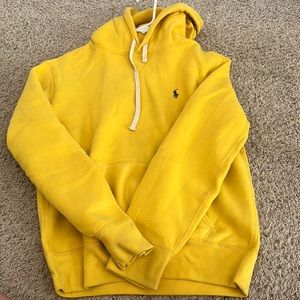 POLO Ralph Lauren hoodie, yellow, size small